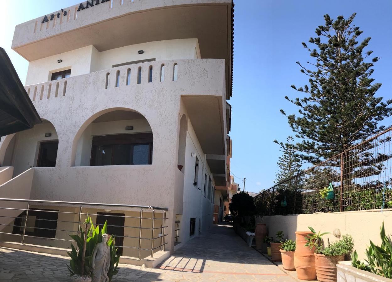 Anthoula Apartments Kokkini Hani Bagian luar foto